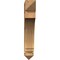 Ekena Millwork Imperial Arts & Crafts Rough Sawn Bracket, Western Red Cedar, 4"W x 24"D x 24"H BKT04X24X24IMP03RWR - alternate 4